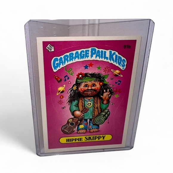 Garbage Pail Kids 
3rd Series
1986

Hippie Skippy 
#91B - Picture 1 of 2